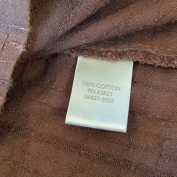 Brown Slubbed Weave, Lightweight Jacket, Size S - Picture 4 of 6